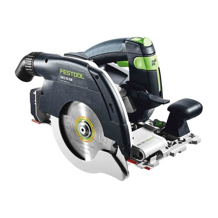 Festool HKC 55 EB-F-Basic Cordless Circular Track Saw with 55-inch Guide Rail & Power Kit 5