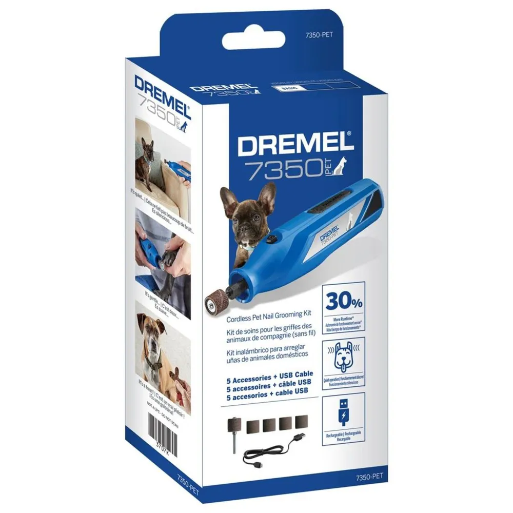 Dremel 4V Pet Grooming Cordless Rotary Tool Kit - Precision Grooming Solution 2