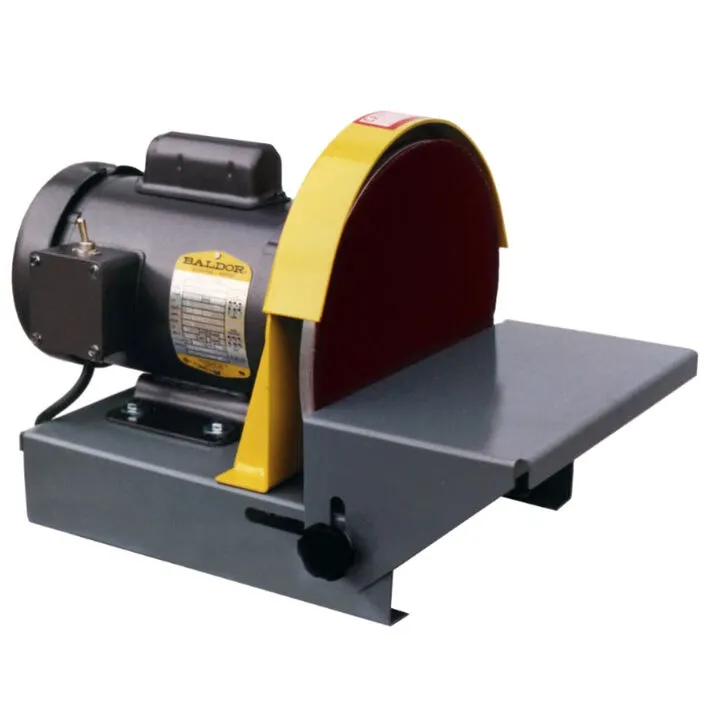 Kalamazoo 10-Inch Industrial Bench Disc Sander - 1/2 HP, Dual Voltage
