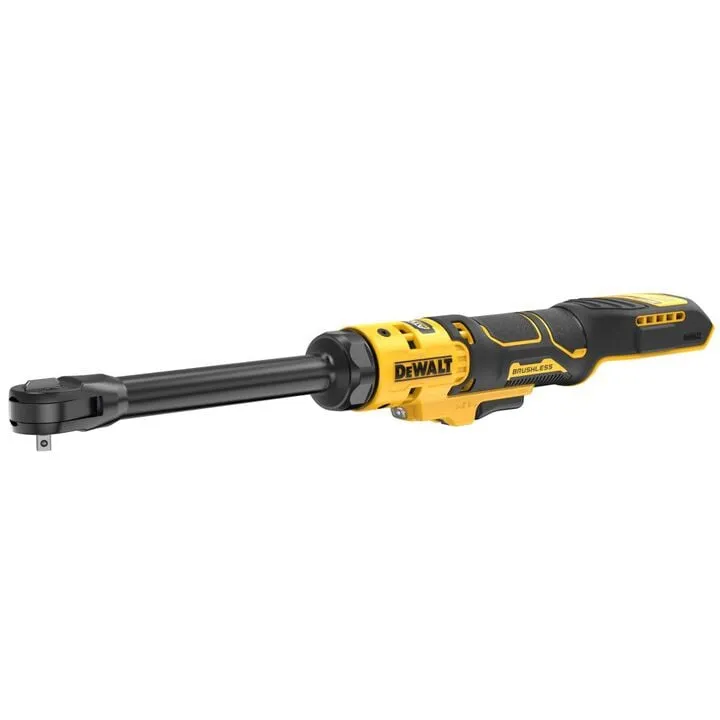 DEWALT ATOMIC 20V MAX 1/4 Inch Extended Reach Ratchet & Protective Boot Bundle 7