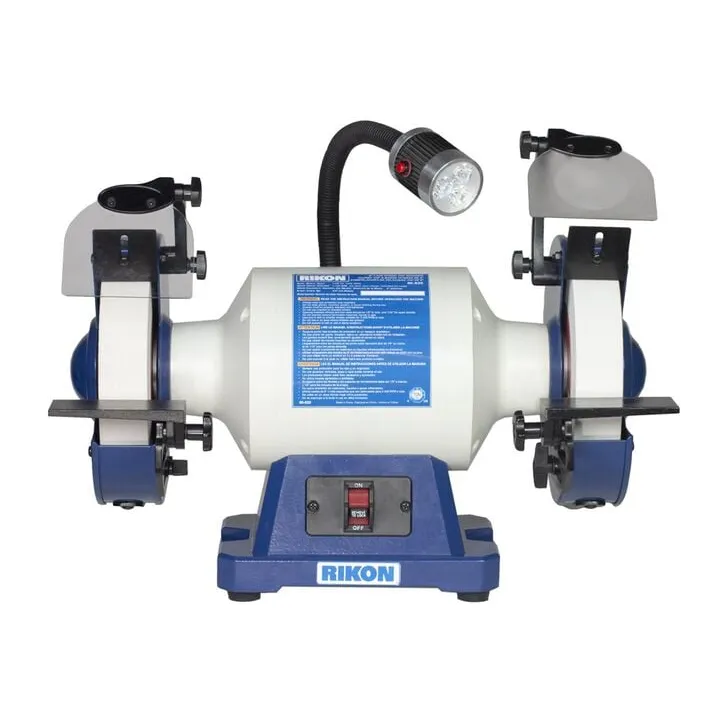 8-Inch Professional Bench Grinder - 1-1/2 Inch Wide Precision Wheel