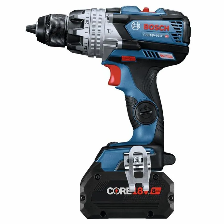 Bosch 18V 1/2in Professional Drill Driver Kit - High-Performance Cordless Solution 4
