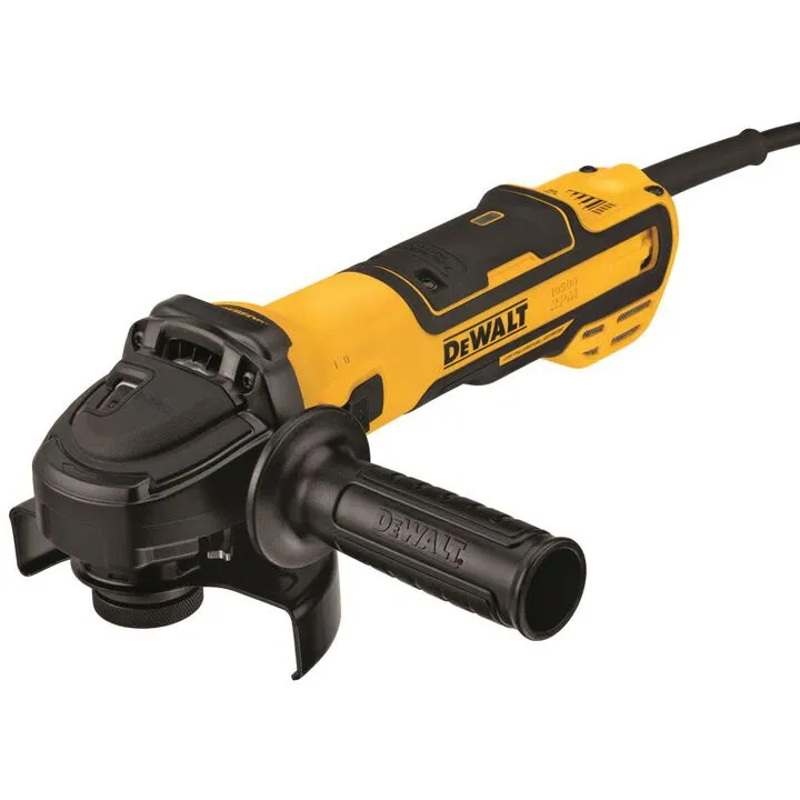 DEWALT 5-inch Variable Speed Slide Switch Small Angle Grinder with Integrated Kickback Brake 1