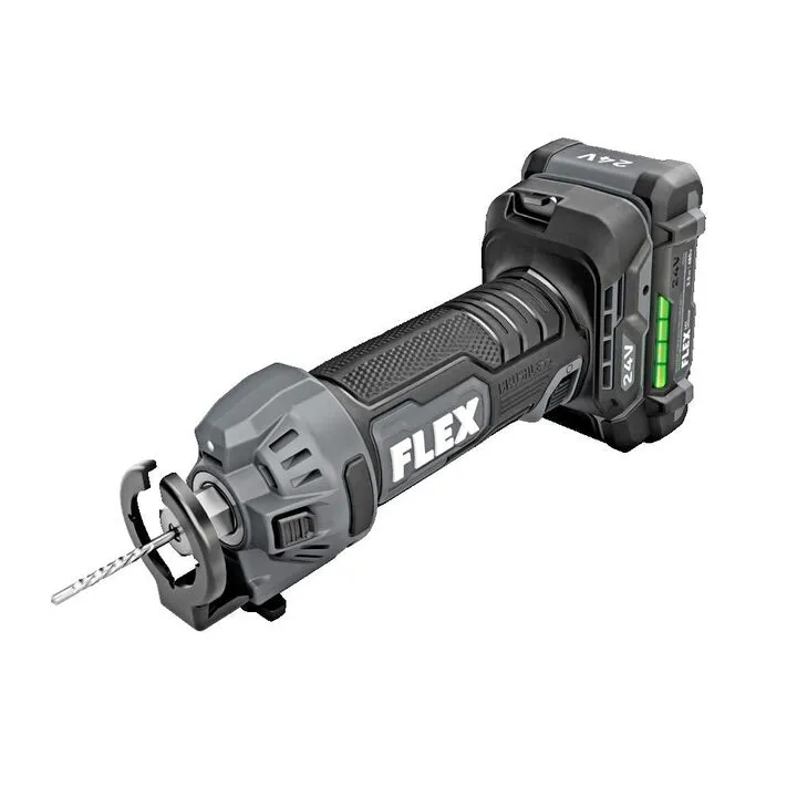 FLEX 24V Drywall Cut Out Tool Brushless Kit 3