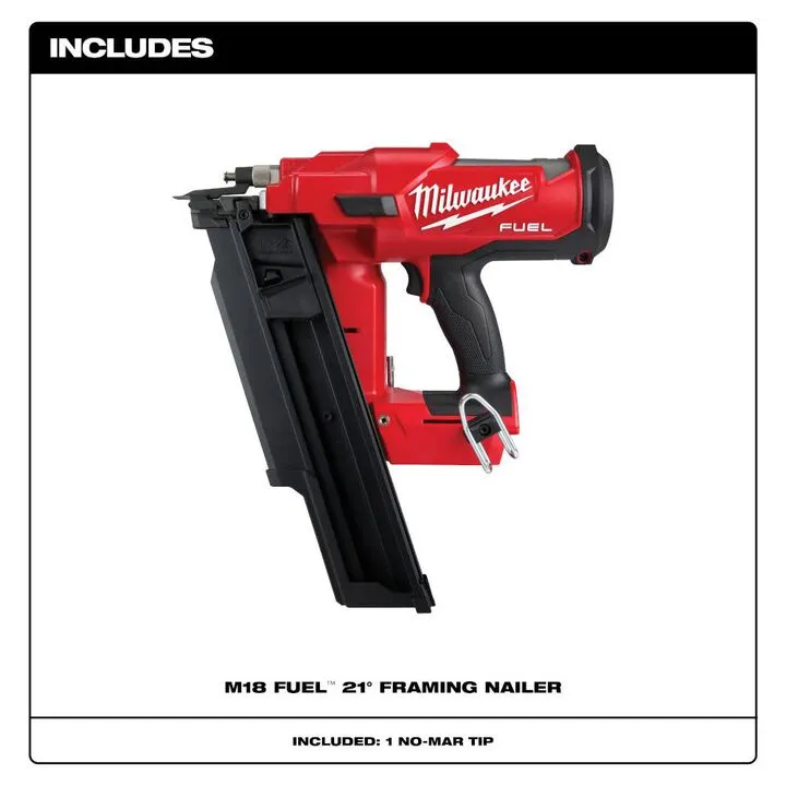 Milwaukee M18 FUEL 21 Degree Framing Nailer (Bare Tool) - Certified Reconditioned 2