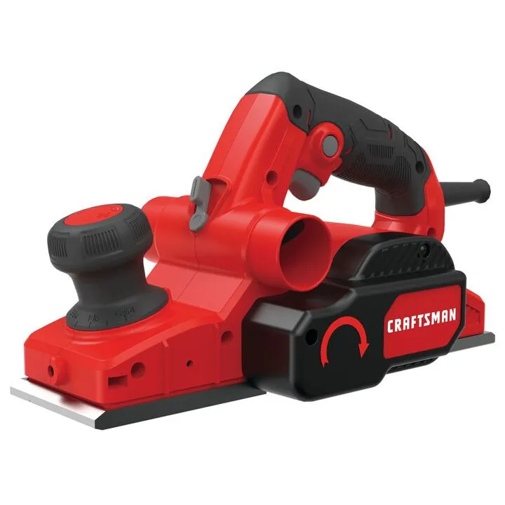 CRAFTSMAN 6 Amp Electric Handheld Planer - Precision Woodworking Tool