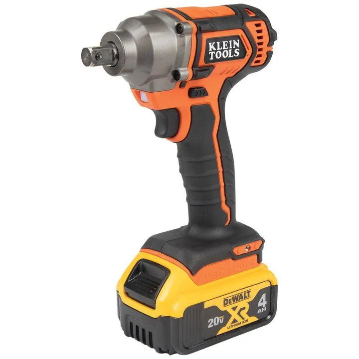 Klein Tools Compact Impact Wrench Kit - Professional High-Torque Performance 1