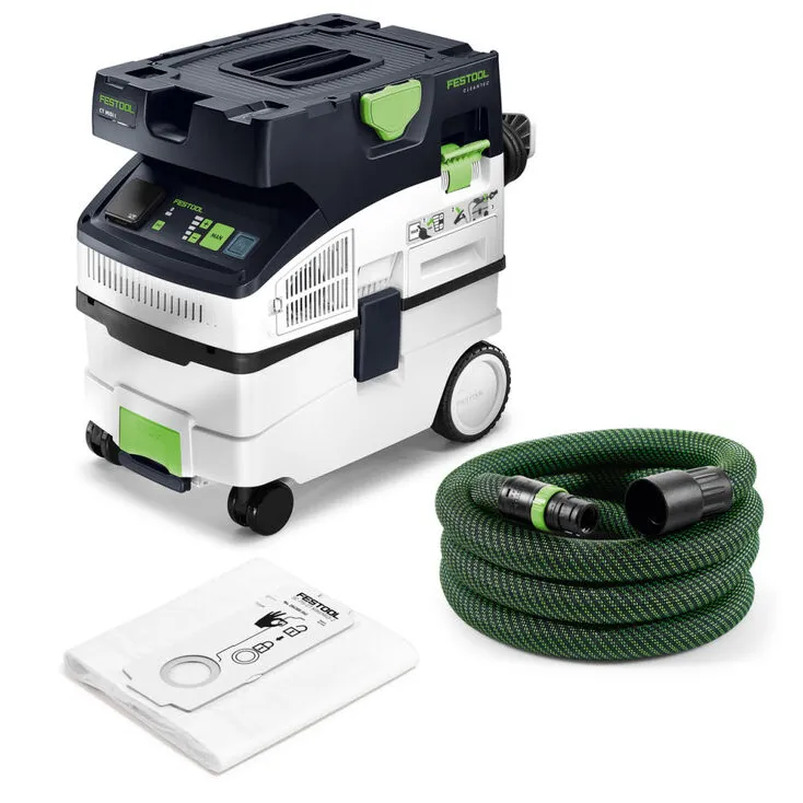 Festool CT MIDI I HEPA Dust Extractor & ETS EC 125/3 EQ Sanding Set 3