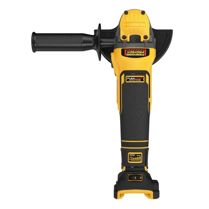 DEWALT 20V MAX 4.5in-5in Variable Speed Grinder with FLEXVOLT ADVANTAGE (Bare Tool) 7