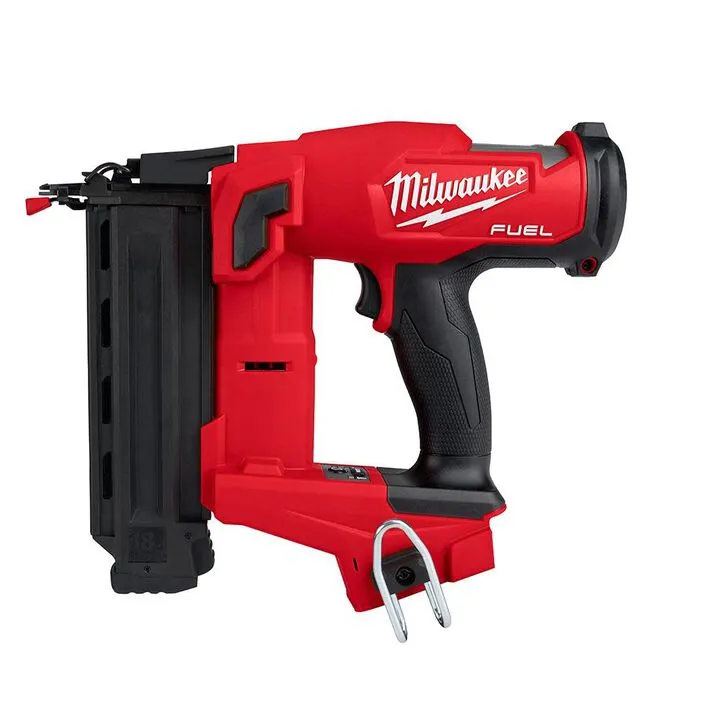 Milwaukee M18 FUEL 18 Gauge Brad Nailer Kit with 2.0Ah Compact Battery & 3-Pack No-Mar Pads 6