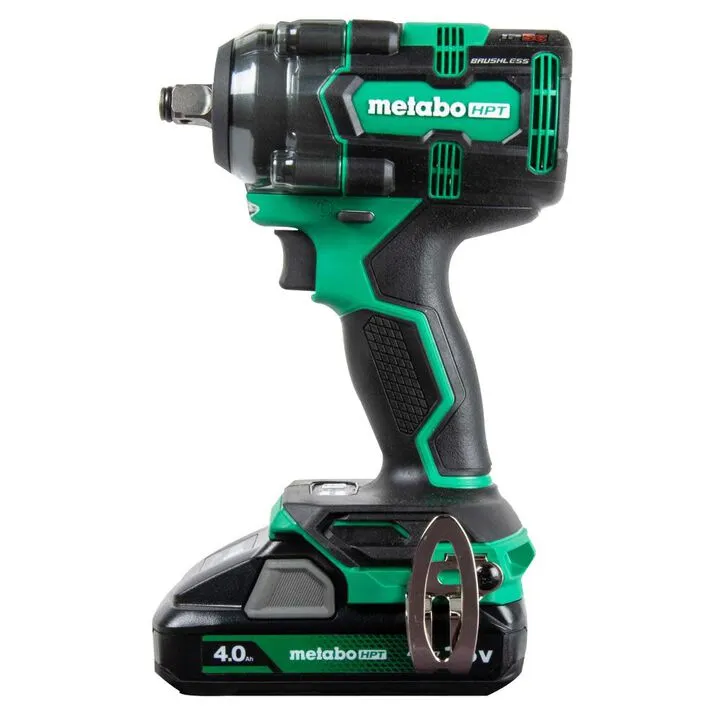 Metabo HPT 18V MultiVolt 1/2 Inch Cordless Impact Wrench Kit - Professional Performance & Reliability 1
