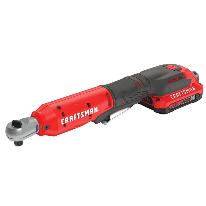 CRAFTSMAN V20 3/8 Inch Cordless Drive Ratchet Kit: High-Performance Automotive Fastening Solution 2