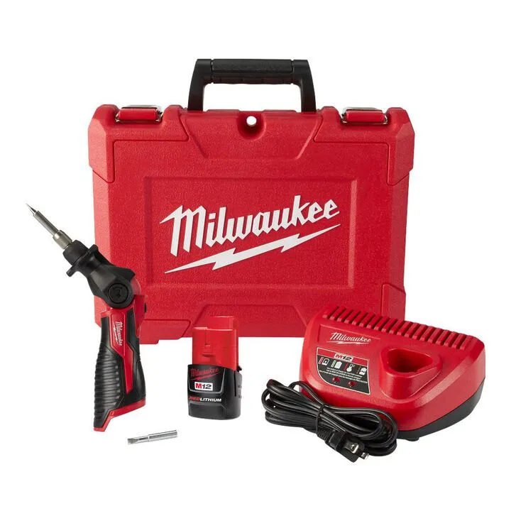 Milwaukee M12 Cordless Soldering Iron Kit - Professional Performance & Reliability