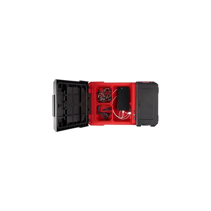 Milwaukee M12 FUEL 2-Tool Combo Kit with M12 Packout Flood Light & USB Charging Bundle 14