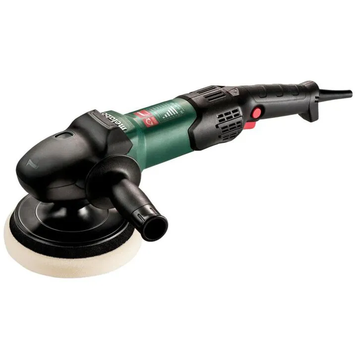 Metabo 7 Inch Variable Speed Polisher with Lock-On Switch and Rat Tail Handle
