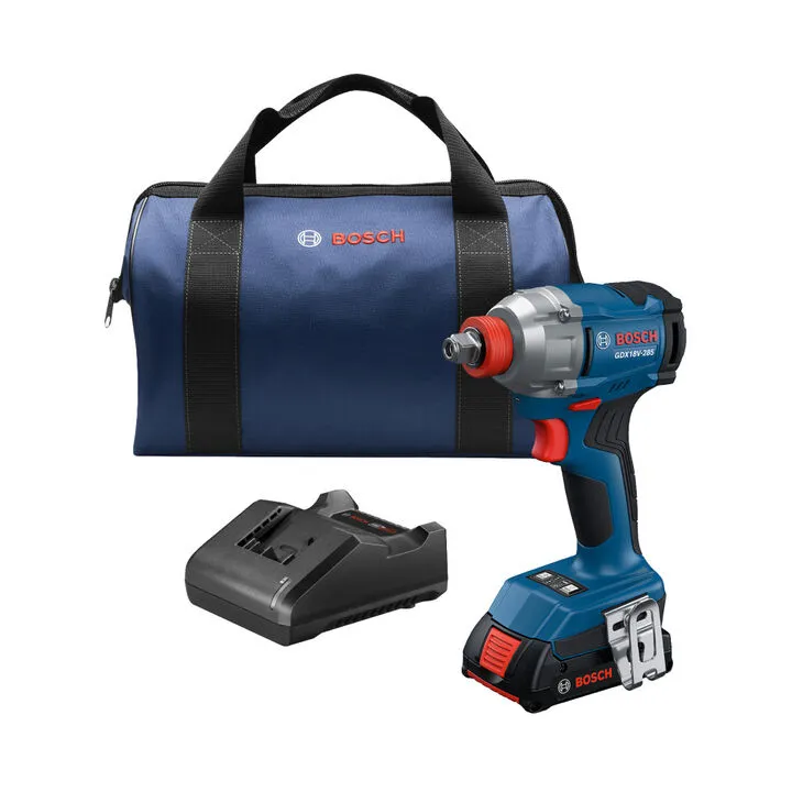 Bosch 18V Two-In-One Impact Driver Kit - Certified Reconditioned Professional Tool
