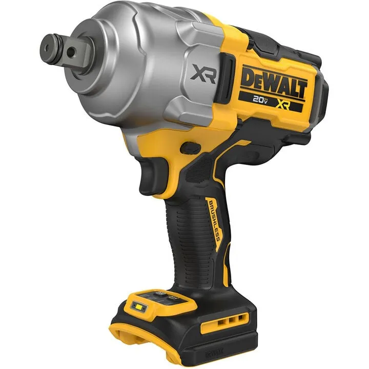 DEWALT 20V MAX XR 3/4 Inch Impact Wrench with Hog Ring (Bare Tool) & Protective Rubber Boot Bundle 4