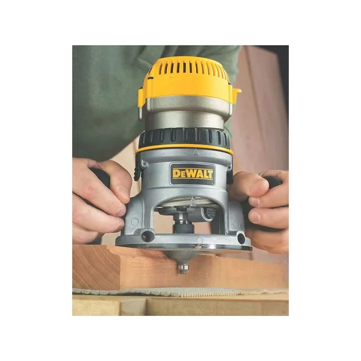 DEWALT 2.25-HP Variable Speed Fixed Corded Router - High-Performance Woodworking Power Tool 3