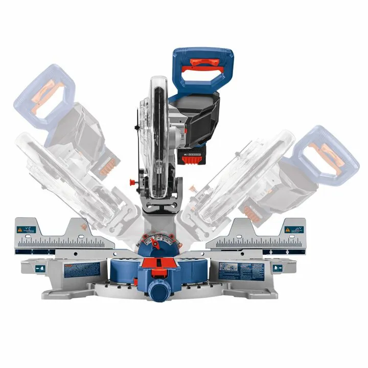 Bosch 18V 10-Inch Cordless Slide Miter Saw Kit (Reconditioned) 3