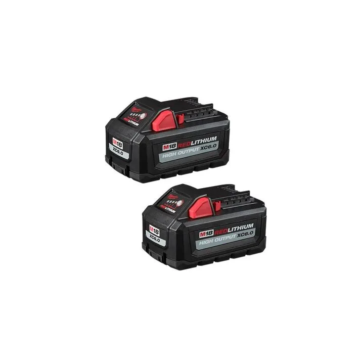 Milwaukee M18 7-Tool Combo Kit with (2) High Output XC6.0 Battery Pack Bundle 10
