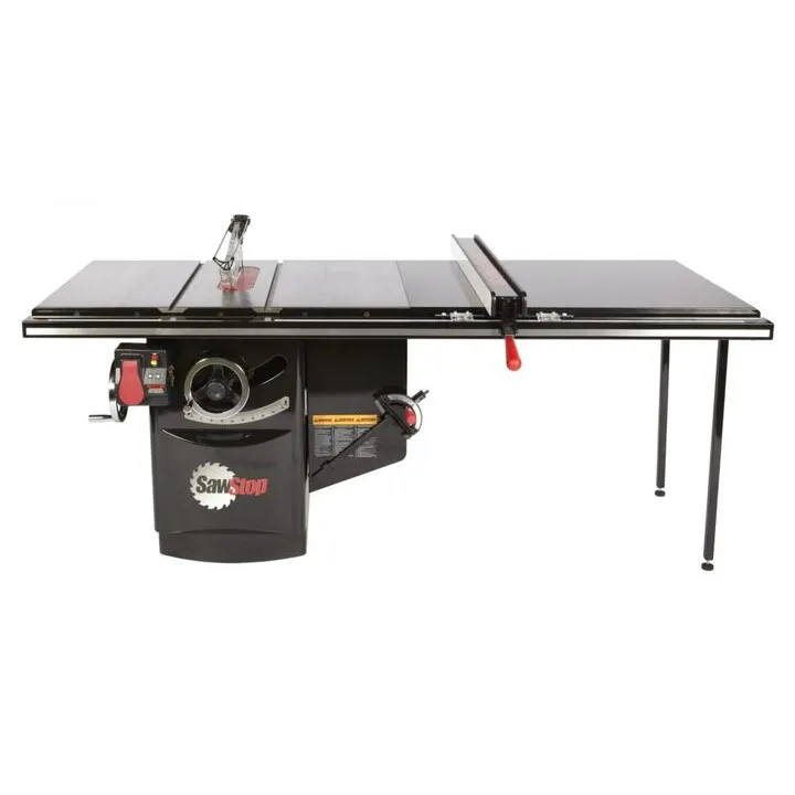 SawStop Professional Grade 3HP Cabinet Saw System with 52-Inch T-Glide Advance Rip Fence