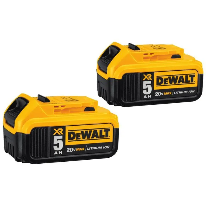 DEWALT 20V MAX XR Cordless 5-Tool Combo Kit - Professional Grade Power Suite 6
