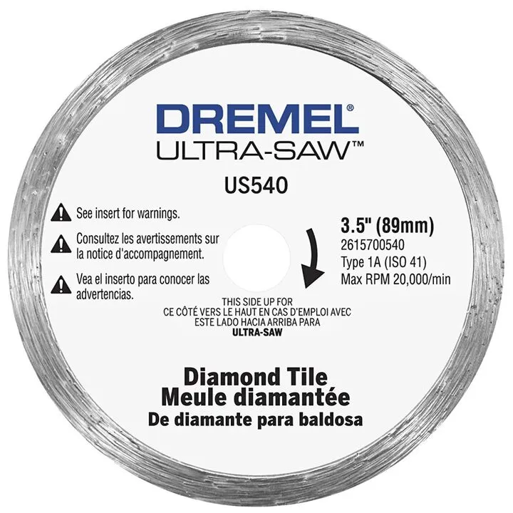Dremel Ultra Saw 120V Compact Saw Tool Kit & 6-Piece Cutting Bundle 4