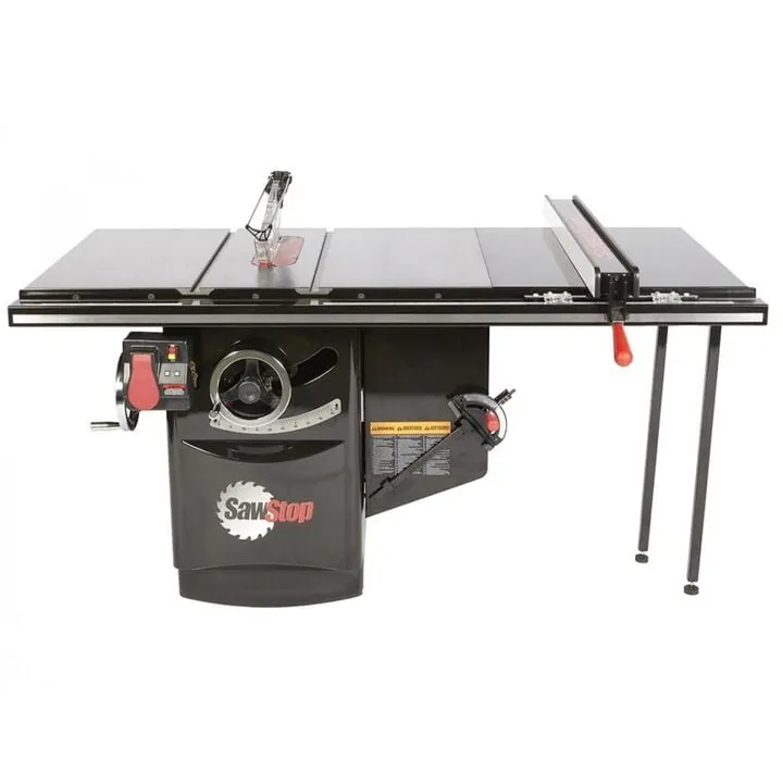 SawStop 10-Inch 3HP Cabinet Saw with 36-Inch T-Glide Rip Fence