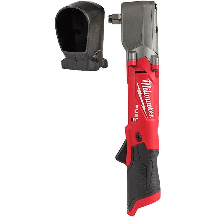 Milwaukee M12 FUEL 1/2 Inch Right Angle Impact Wrench with Protective Boot Bundle