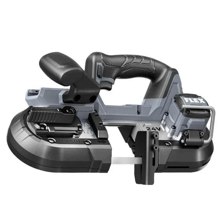 FLEX 24V 2-1/2 Inch Compact Band Saw (Bare Tool) - High-Performance Metal Cutting 3