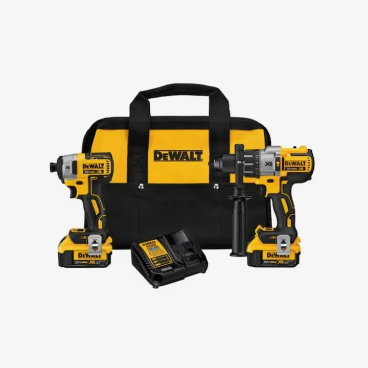 DEWALT 20V MAX XR Premium HD & Impact Combo Kit - Professional Grade Performance 1