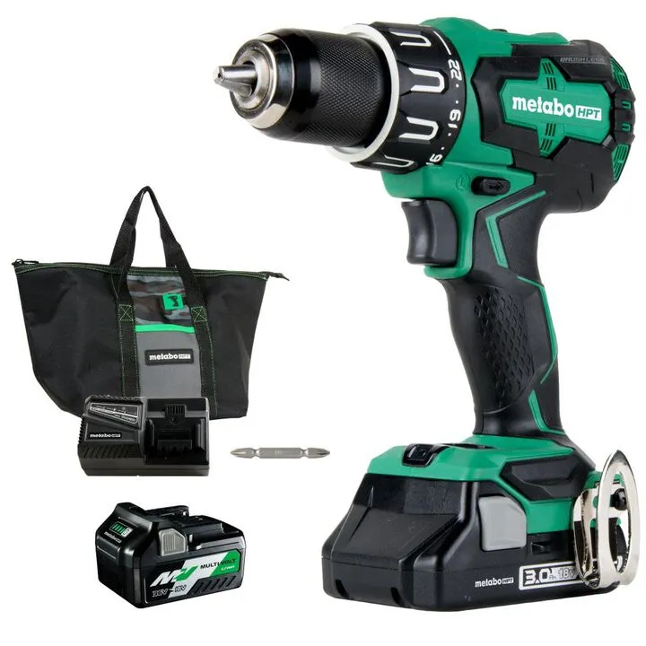 Metabo HPT 18V Brushless Hammer Drill - High-Performance Professional Power Tool