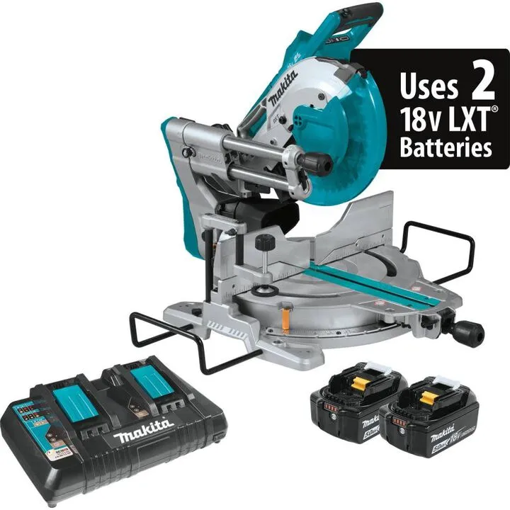 Makita 18V X2 (36V) LXT 10-inch Miter Saw with Professional Laser Alignment Kit