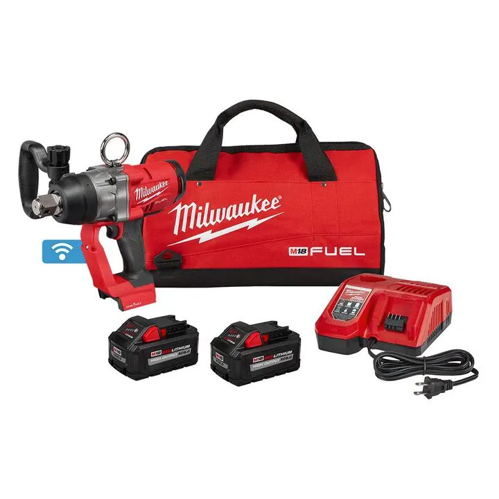Milwaukee M18 FUEL 1-inch High Torque Impact Wrench with ONE-KEY Kit 5