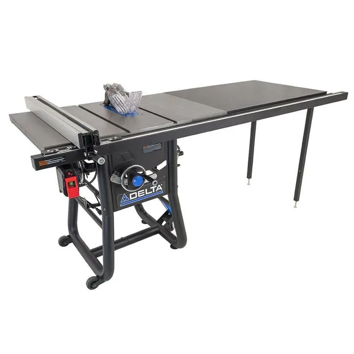 10in Contractor Table Saw - 52in Rip Capacity with Enhanced Stability Kit