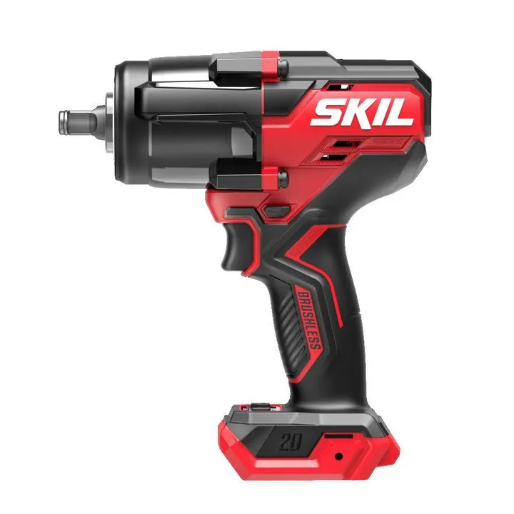 SKIL PWRCORE 20 Brushless 20V 1/2in Mid-Torque Impact Wrench (Bare Tool) 1