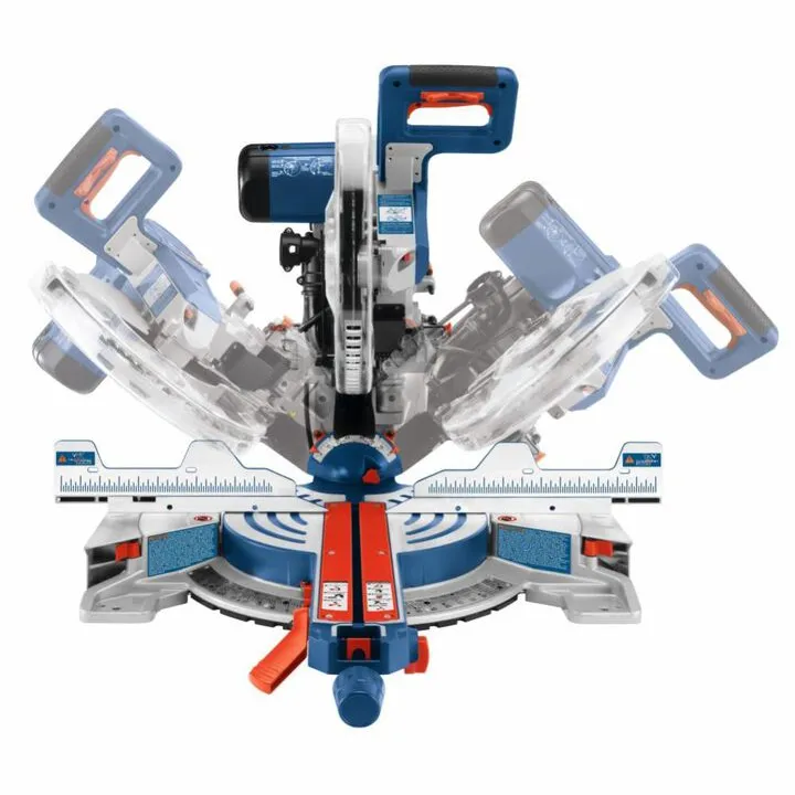Bosch 12-Inch Dual-Bevel Glide Miter Saw & Gravity-Rise Stand Bundle: Professional Performance Kit 6