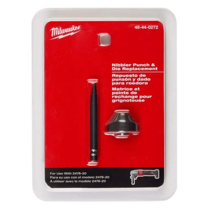 Precision Punch & Die Set for Milwaukee M12 FUEL 16 Ga Nibbler 3