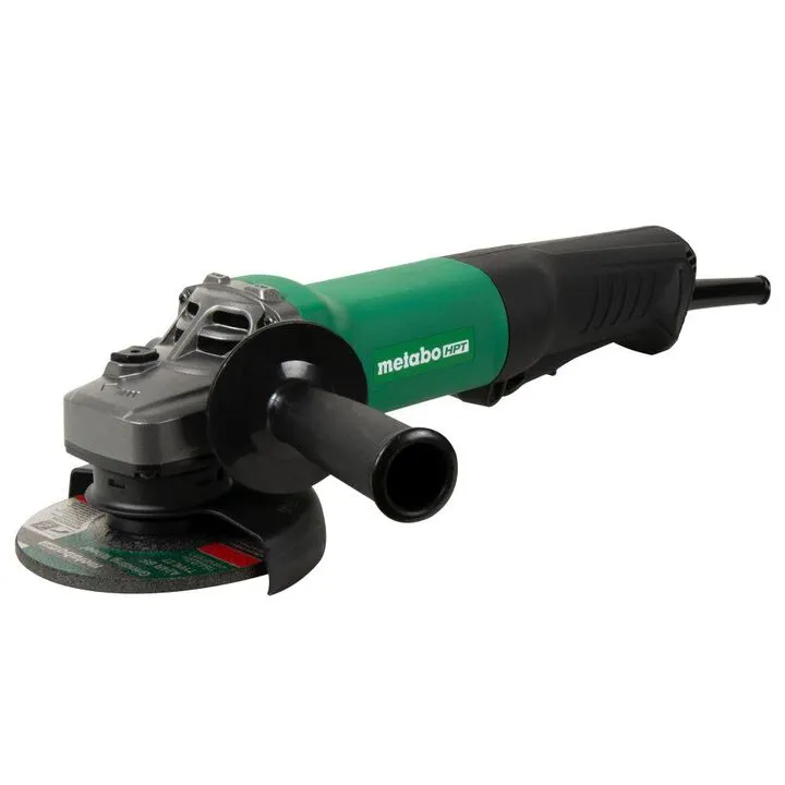 Metabo HPT G12SE3 4.5-Inch 10.5 Amp Paddle Switch Disc Grinder with Lock-On 2