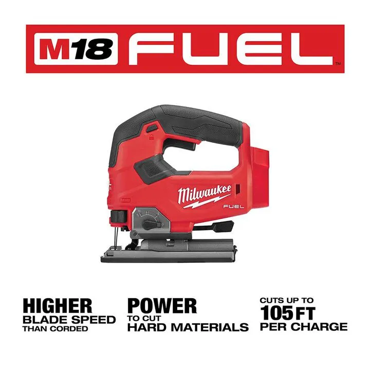 Milwaukee M18 FUEL D-Handle Jig Saw (Bare Tool) - Professional Precision & Power 2