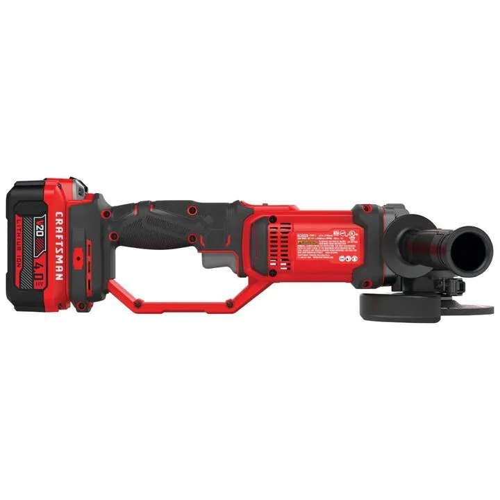 CRAFTSMAN V20 Cordless 4-1/2 Inch Small Angle Grinder - Optimized for Precision DIY Projects 3