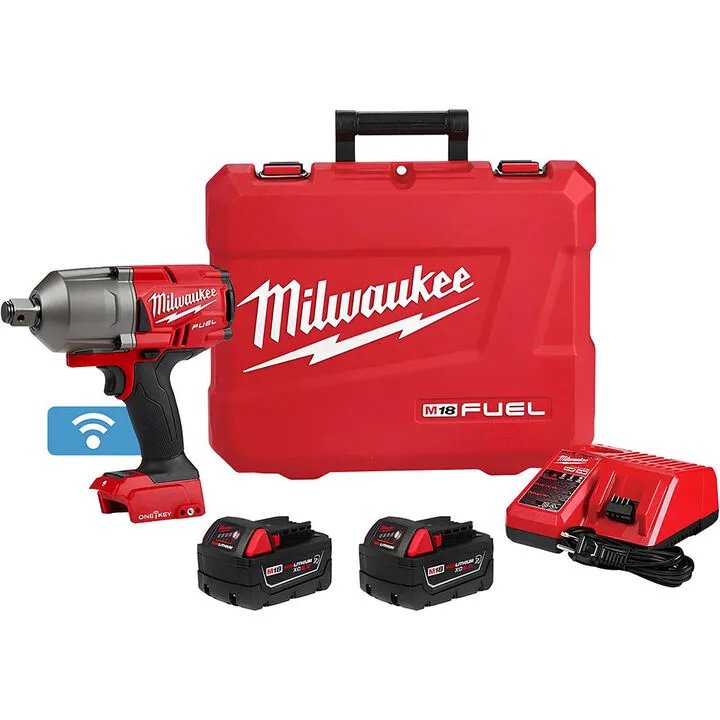 Milwaukee M18 FUEL 3/4-inch High Torque Impact Wrench with ONE-KEY Kit