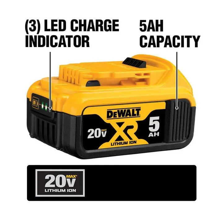 DEWALT 20V MAX Cordless Variable Speed Random Orbital Sander Kit 2