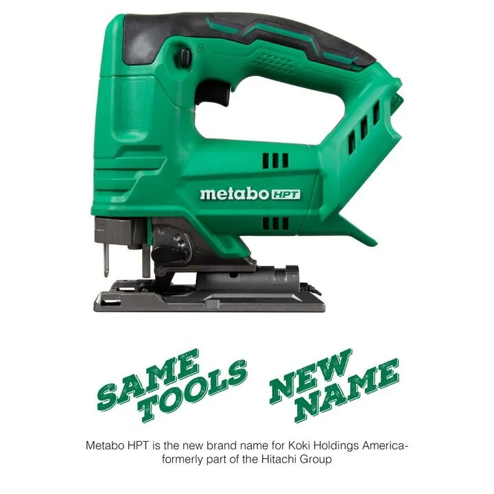 Metabo HPT 18V Cordless Jig Saw (Bare Tool) - High-Performance Precision Cutting 1