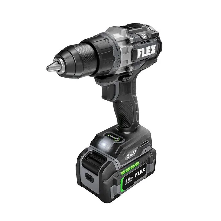 FLEX 24V Drill Driver and Quick Eject Impact Driver Professional Kit 1