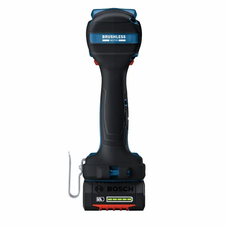 Bosch 18V 1/2in Mid-Torque Impact Wrench Kit with Friction Ring & 2 CORE18V 4.0 Ah Batteries 5