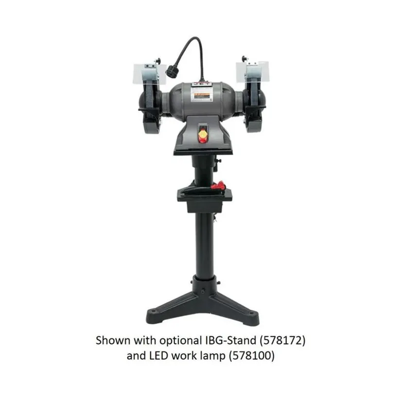 JET 8in Industrial Bench Grinder - 1HP Heavy-Duty Power Tool 1