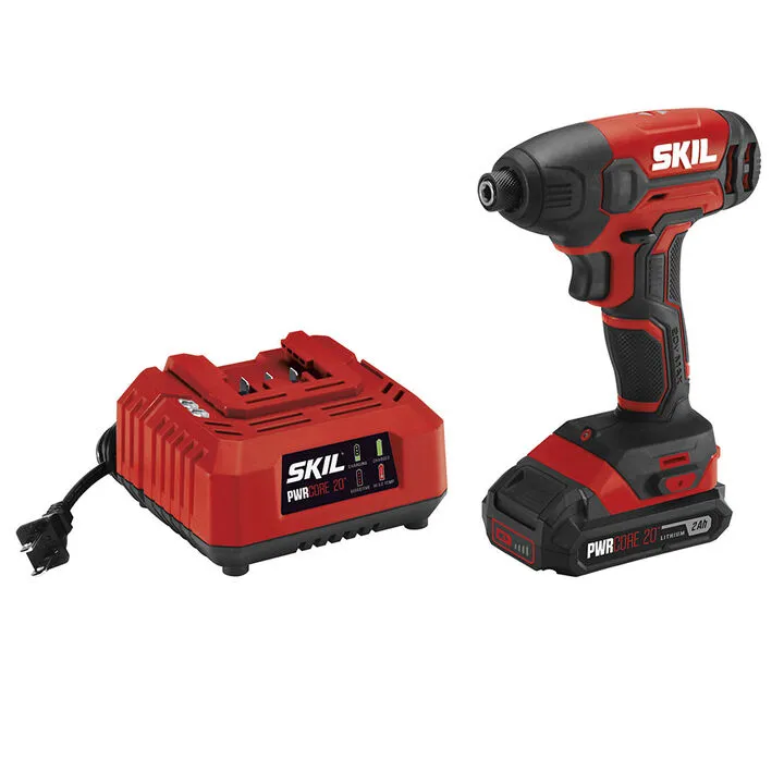 SKIL 20V 1/4'' Hex Impact Driver PWRCORE Kit - Precision Performance for DIY Enthusiasts 2