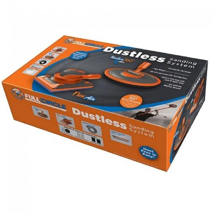 Full Circle Dustless Sanding System - High-Performance Professional Surface Prep Tool 1