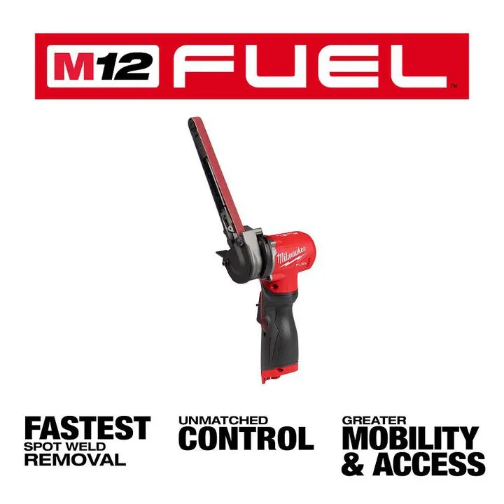 Milwaukee M12 FUEL 1/2 in. x 18 in. Bandfile (Bare Tool - 2483-20) 1
